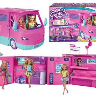 Karavan Sparkle Girlz obytný pro panenky