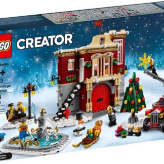 Lego Creator 10263 Hasičská stanice v zimní vesnici