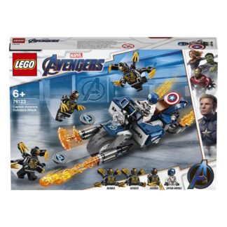 LEGO® Super Heroes 76123 Captain America: útok Outriderů