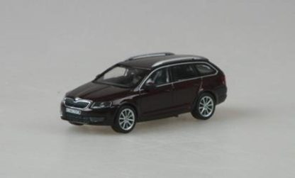 Škoda Octavia III Combi 1:43 Rosso Brunello Met.