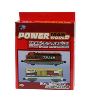 Power train World - Lokomotiva a vagón