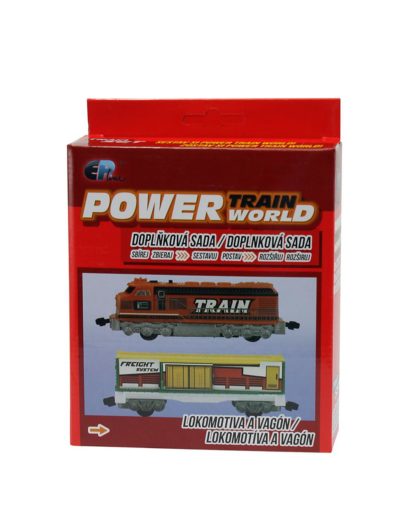 Power train World - Lokomotiva a vagón