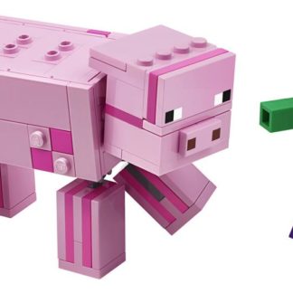 Lego Minecraft Velká figurka: Prase s malou zombie