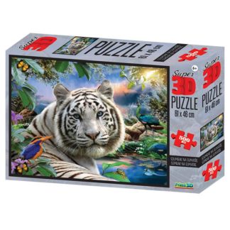 Puzzle 3D 500 dílků Stmívání na Sumatře