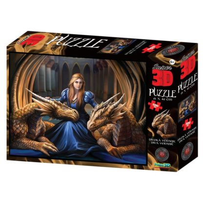 Puzzle 3D 150 dílků Divoká věrnost