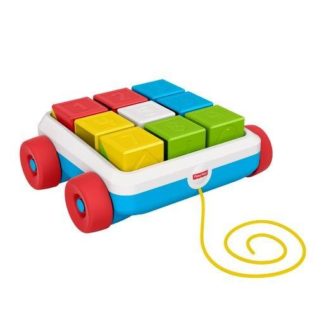 Fisher Price vozík s kostkami