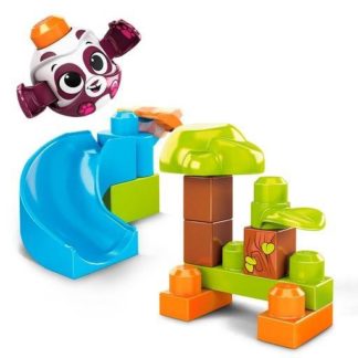 Mega Bloks Peek a Blocks velká skluzavka - lesní panda