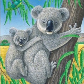 Puzzle Medvídek Koala s mládětem 25 dílků