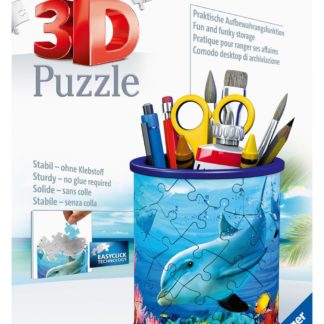 Puzzle 3D Stojan na tužky Podvodní svět 54 dílků