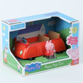 Prasátko Peppa - rodinné auto + figurka