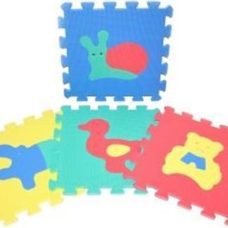 WIKY Měkké puzzle bloky zvířata