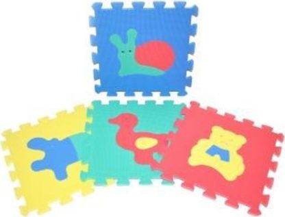 WIKY Měkké puzzle bloky zvířata