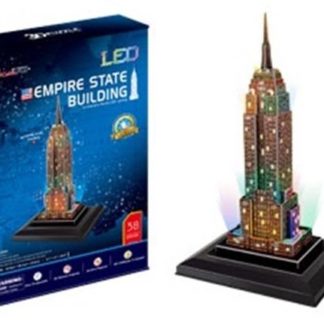 Puzzle 3D Empire State Building/led - 38 dílků