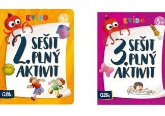 Kvído - Sešit plný aktivit - 4 druhy