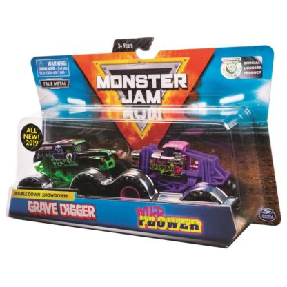 Monster jam sběratelská auta dvojbalení 1:64