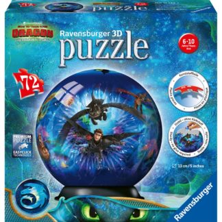 Puzzle-Ball Jak vycvičit draka 3 72 dílků