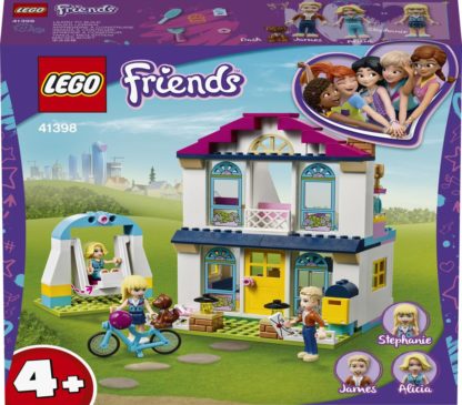 Lego Friends 41398 Stephanie a její dům 4+