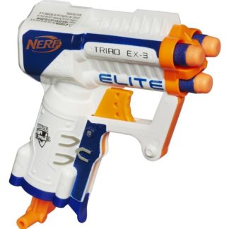 NERF Elite pistole s třemi hlavněmi