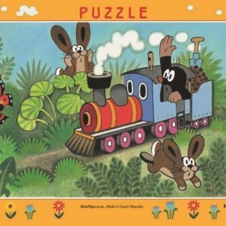 Puzzle krtek a lokomotiva