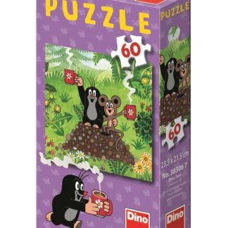 Puzzle 60 dílků Jak Krtek uzdravil myšku