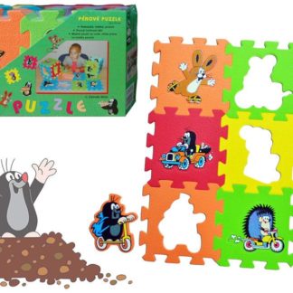 Pěnové puzzle KRTEK 15x15 6ks