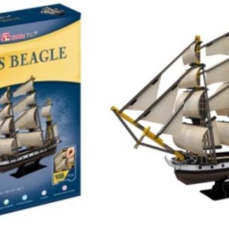 Puzzle 3D HMS Beagle -168 dílků