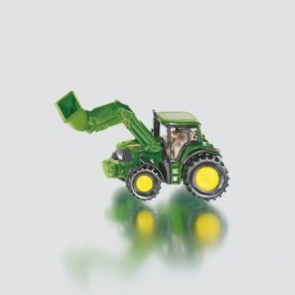 SIKU Blister - Traktor John Deere s nakladačem