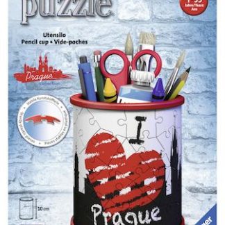 Puzzle 3D Stojan na tužky I love Prague