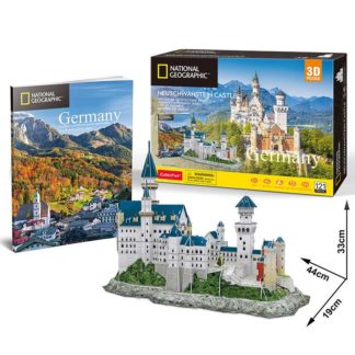 Puzzle 3D NG Zámek Neuschwanstein 121 dílků