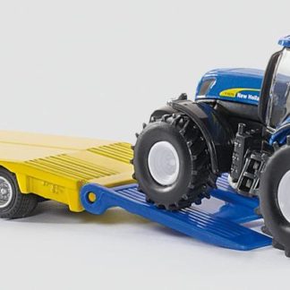 SIKU Super - Tahač s vlekem a 2 traktory New Holland 1:87