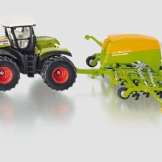 Traktor se secím přívěsem 1:87