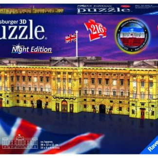 Puzzle 3D Buckinghamský palác (Noční edice) 216 dílků