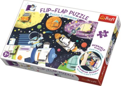 Puzzles 36 dílků Flip-flap Vesmír