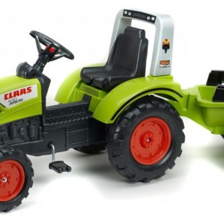 Traktor šlapací Claas Arion 430 s valníkem zelený