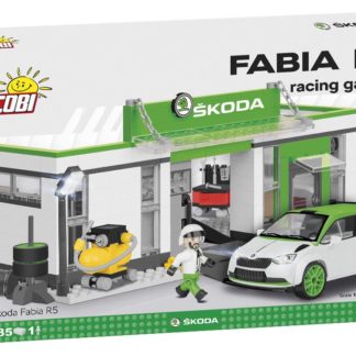 Stavebnice Škoda závodní Fabia R5 s depem