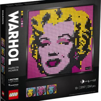 Lego Zebra Andy Warhol's Marilyn Monroe