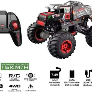 Wiky RC Auto terénní RC 29 cm - červená barva