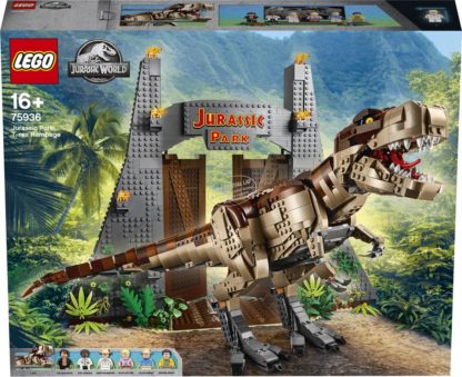 LEGO® Jurassic World 75936Jurský park: Řádění T. rexe