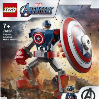 LEGO® Super Heroes 76168 Captain America v obrněném robotu