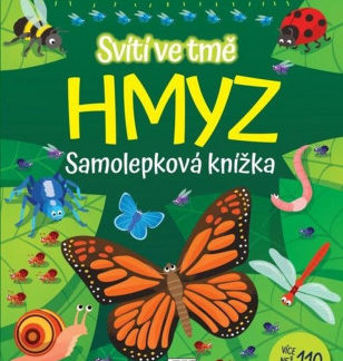 Hmyz - samolepková knížka svítící ve tmě