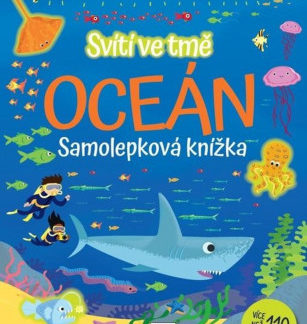 Oceán - samolepková knížka svítící ve tmě