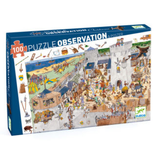 Puzzle - Opevněný hrad - 100 ks