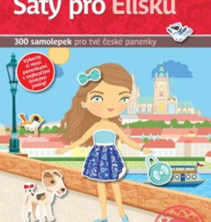 Šaty pro Elišku - kniha samolepek pro tvé české panenky