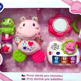 Vtech První dárek pro miminko CZ - růžový