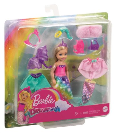 Barbie Chelsea s oblečky herní set