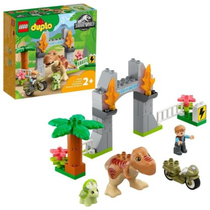 LEGO® DUPLO® Jurassic World™ 10939 T-Rex a Triceratops na út