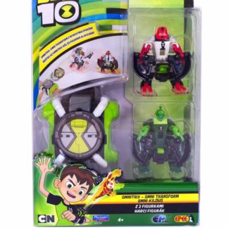 BEN10 Omni proměna žetonu na figurku - 2 pack