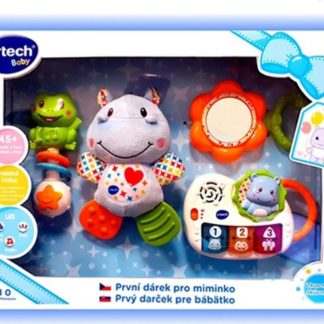 Vtech První dárek pro miminko (CZ) - modrý