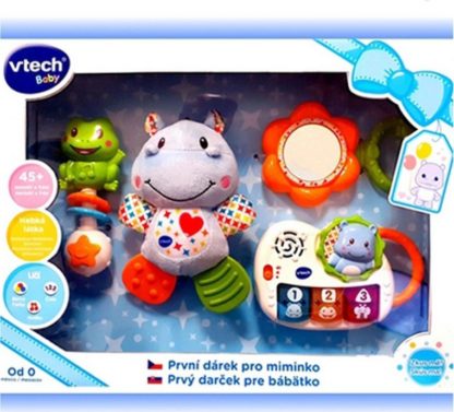 Vtech První dárek pro miminko (CZ) - modrý