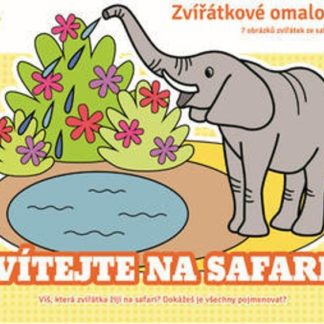 Zvířátkové omalovánky - Vítejte na safari